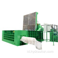 Serutan Logam Scrap Metal Processing Compactor Machine